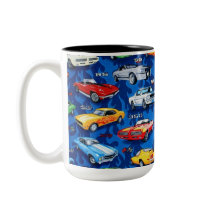 Caneca dos amantes do carro dos clássicos do carro