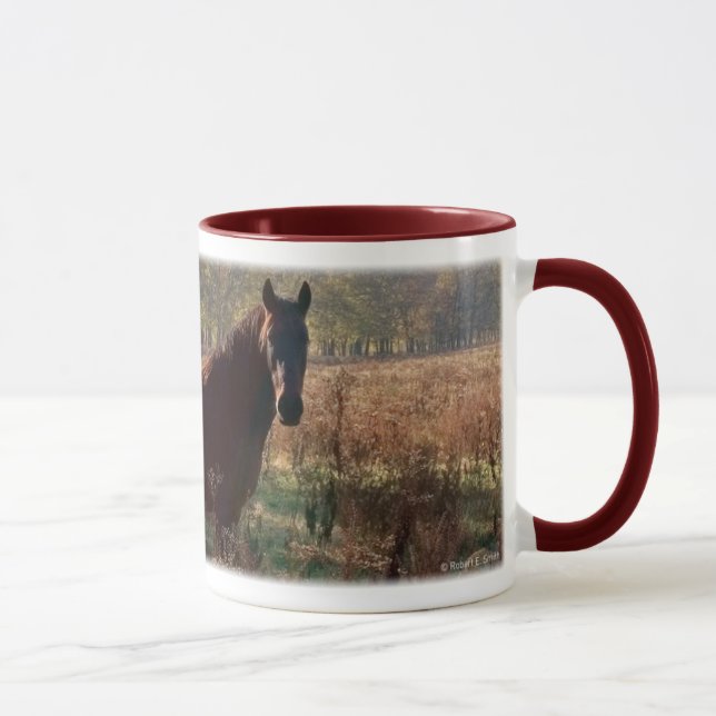 Caneca dos amantes do cavalo (Direita)