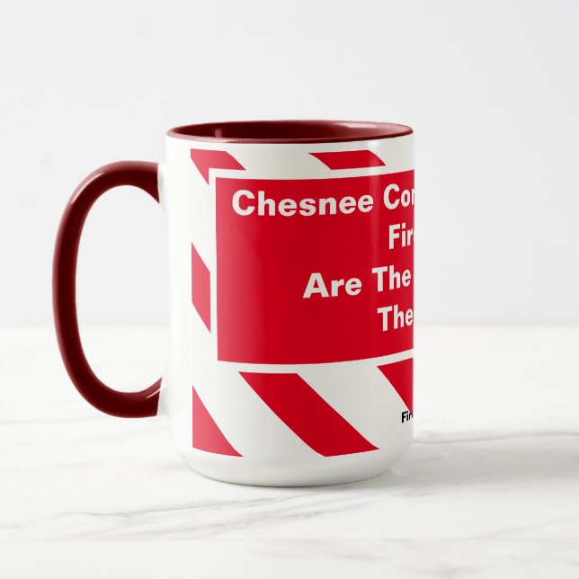 Caneca dos Bombeiros da Comunidade de Chesnee (Esquerda)