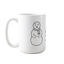 Caneca dos bonecos de neve de Emoji