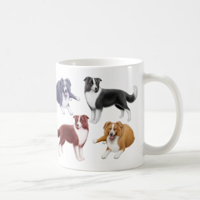 Caneca dos Collies de beira (Direita)