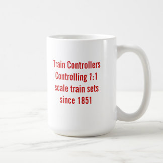 Caneca dos controladores do trem