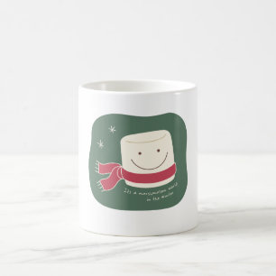 Caneca dos cumprimentos do Marshmallow