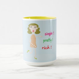 caneca dos desenhos animados