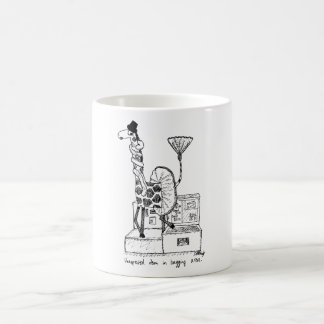 Caneca dos desenhos animados - artigo inesperado