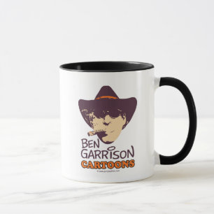 Caneca dos desenhos animados da guarnição de Ben