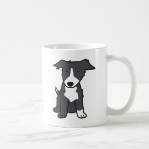 Caneca dos desenhos animados da raça do cão de