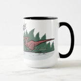 Caneca De Café XX- dinossauro de T-Rex que come desenhos animados