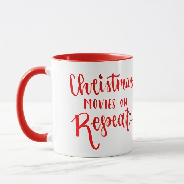 Caneca dos filmes do Natal (Esquerda)
