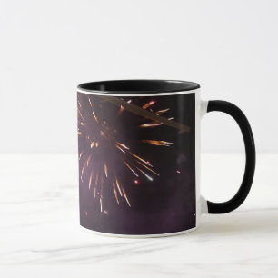 Caneca dos fogos-de-artifício