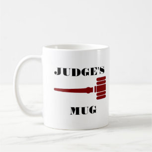 Caneca dos juizes com Gavel