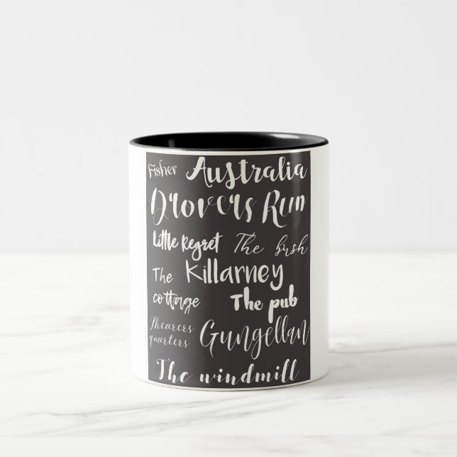Caneca dos lugar das filhas de McLeod (Centro)