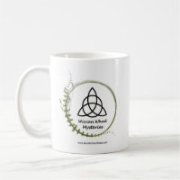 Caneca dos mistérios da roda de Wiccan