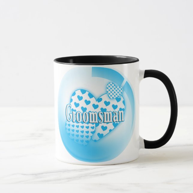 Caneca dos padrinhos de casamento (Direita)
