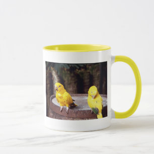 caneca dos parakeets