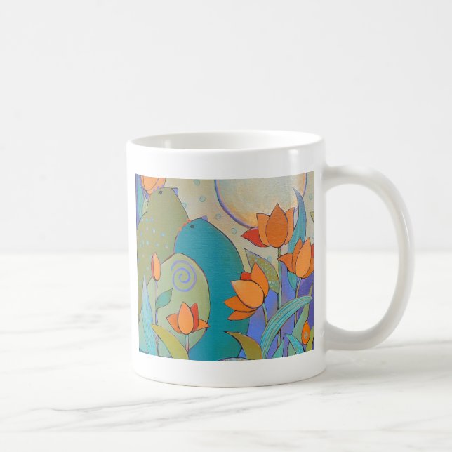 Caneca dos pássaros da lua (Direita)