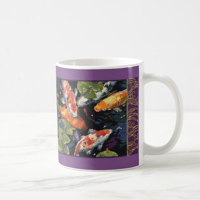 Caneca dos peixes de Koi (Direita)