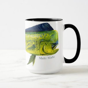 Caneca dos peixes de Mahi Mahi