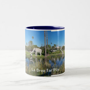 Caneca dos poços de alcatrão de Brea do La
