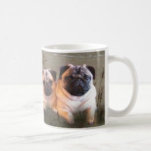 Caneca dos Pugs e dos beijos