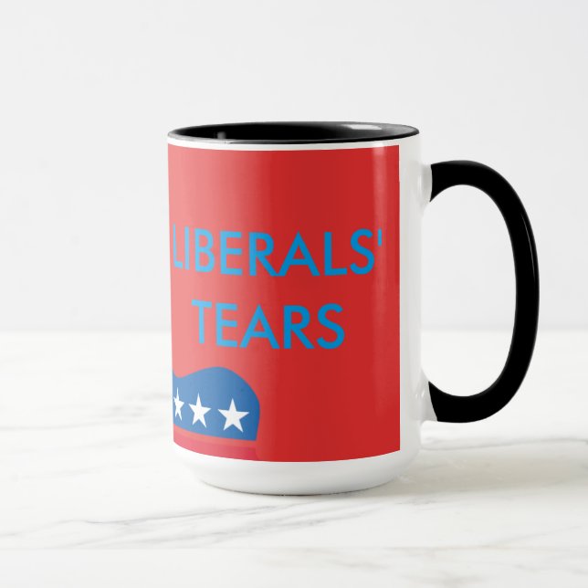 Caneca dos rasgos dos liberais (Direita)