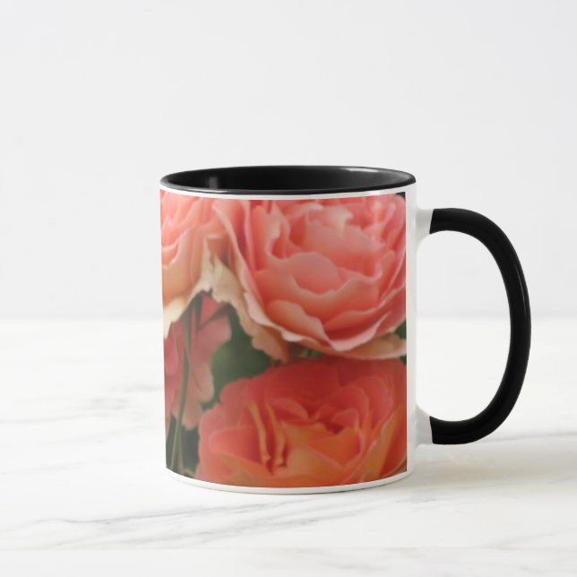 Caneca dos rosas do pêssego (Direita)