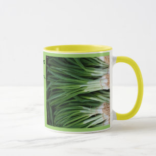 Caneca dos Scallions/cebolas verdes