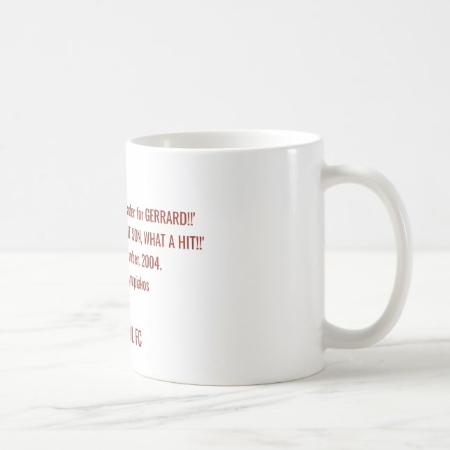 caneca dos suportes do fc de liverpool (Direita)