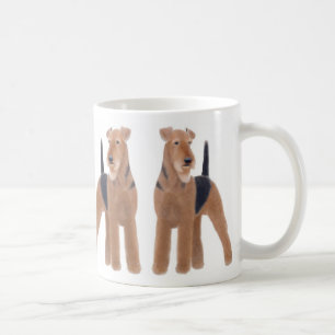 Caneca dos terrier de Airedale