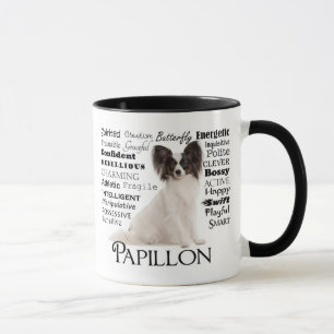 Caneca dos traços de Papillon