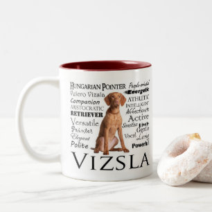 Caneca dos traços de Vizsla