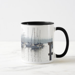 Caneca dos veleiros do alvorecer