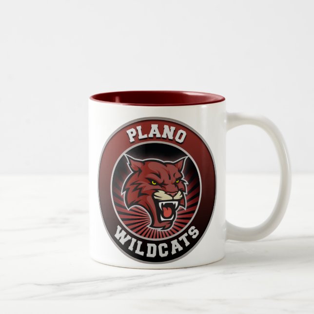 Caneca dos Wildcats de Plano (Direita)