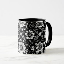 Caneca Dose de Margarida B&W 