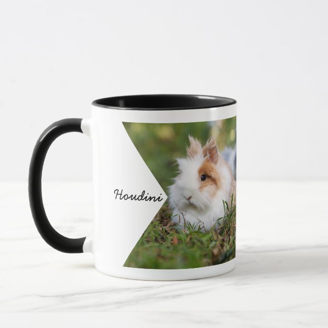 Caneca Double sided family pet name photo (Esquerda)