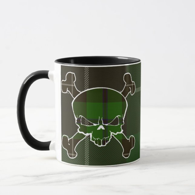 Caneca Douglas Tartan Skull No Banner Mug (Esquerda)