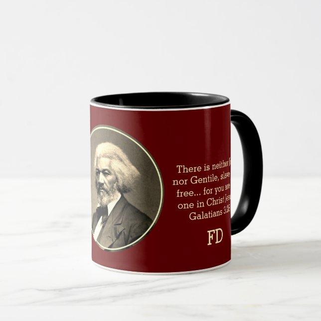 Caneca DOUGLASS DO Monograma FREDERICK (Frente Esquerda)