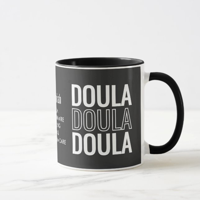 Caneca Doula Personalizada Simples (Direita)