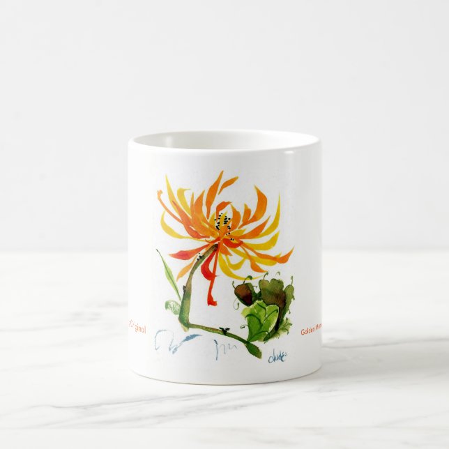 Caneca dourada 11oz. da mãe (Centro)