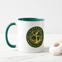 Caneca Dourada Âncora