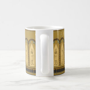 Caneca dourada do cálice