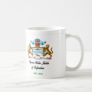 Caneca dourada do jubileu de Guyana