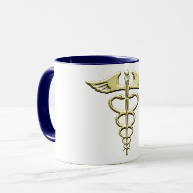 Caneca Dourado Caduco (Frente Esquerda)