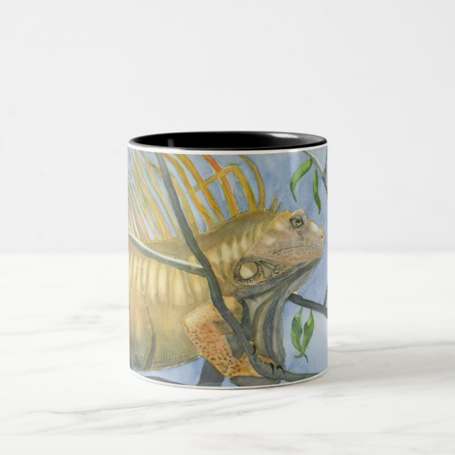 Caneca Dourado da iguana (Centro)