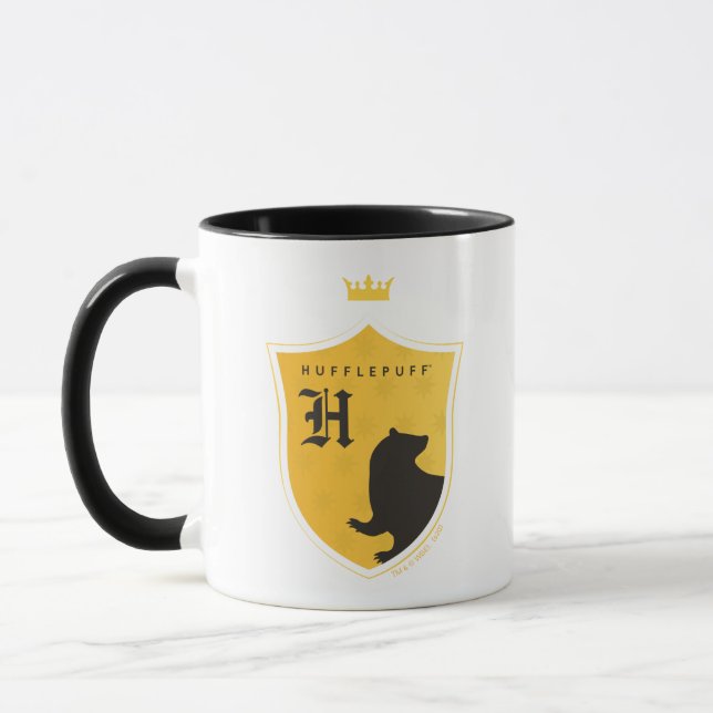 Caneca Dourado HUFFLUFF™ Destacamento coroado (Esquerda)