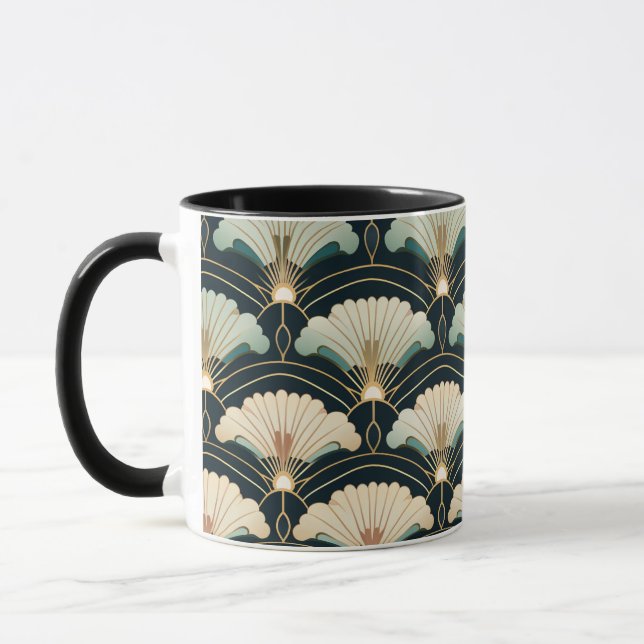 Caneca Dourado sotaque com inspiração japonesa (Esquerda)