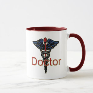 Caneca Doutor com Caduceus