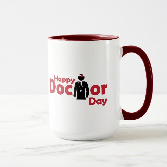 Caneca Doutor feliz Dia (Direita)