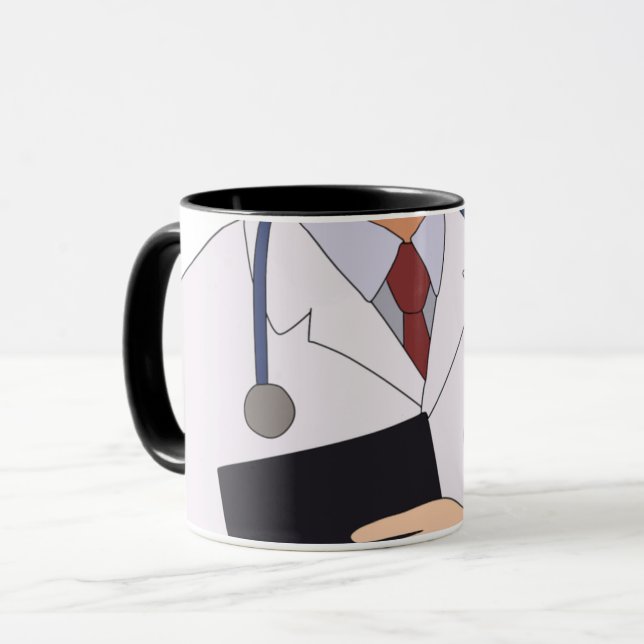 Caneca Doutor Mug (Frente Esquerda)