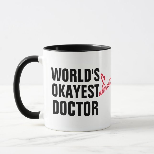 Caneca Doutor Personalizado Gift, o médico mais legal do  (Esquerda)